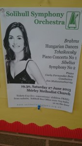 Carla F Boix Solihull Symphony Orchestra Tchaikovsky